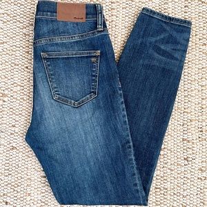 Madewell 9” High Riser Skinny Stretch Jeans